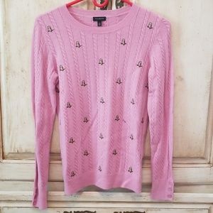 Talbots Owl Sweater